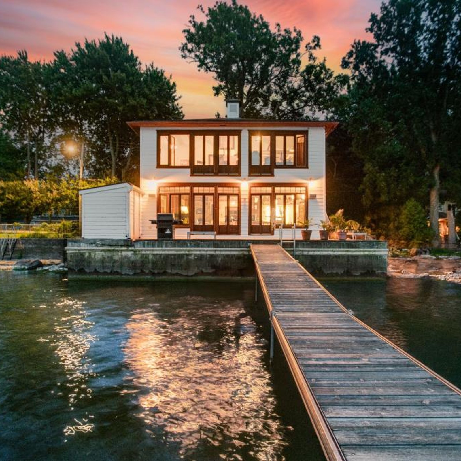 L'accord parfait de l'ambiance bord de mer et d'un intérieur au cachet chaleureux 