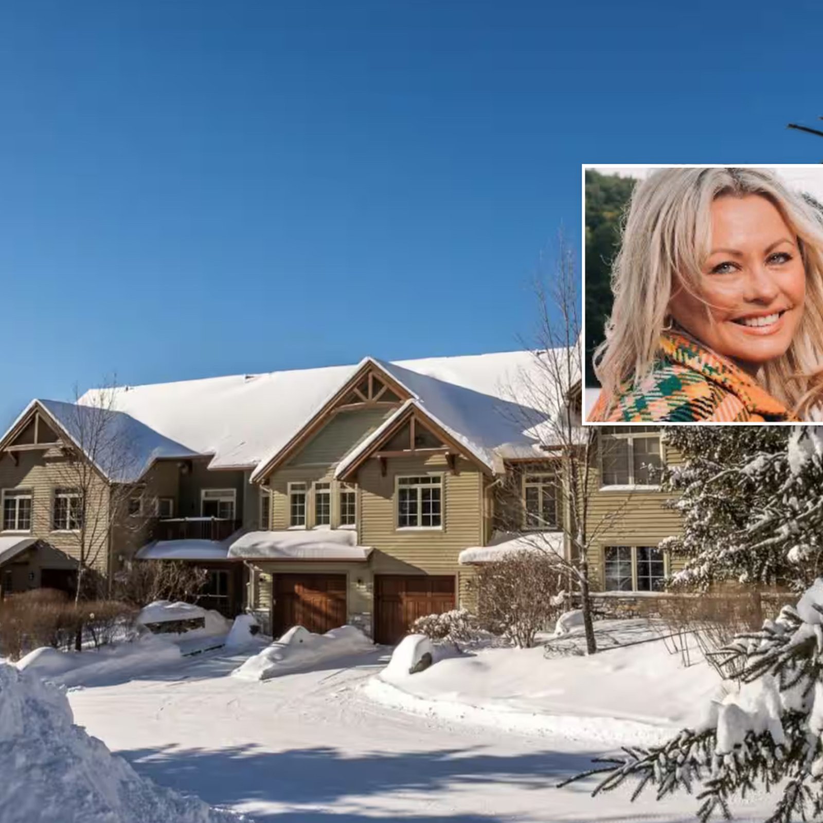 Mitsou Gélinas et Iohann Martin vendent leur propriété de Tremblant en surenchère