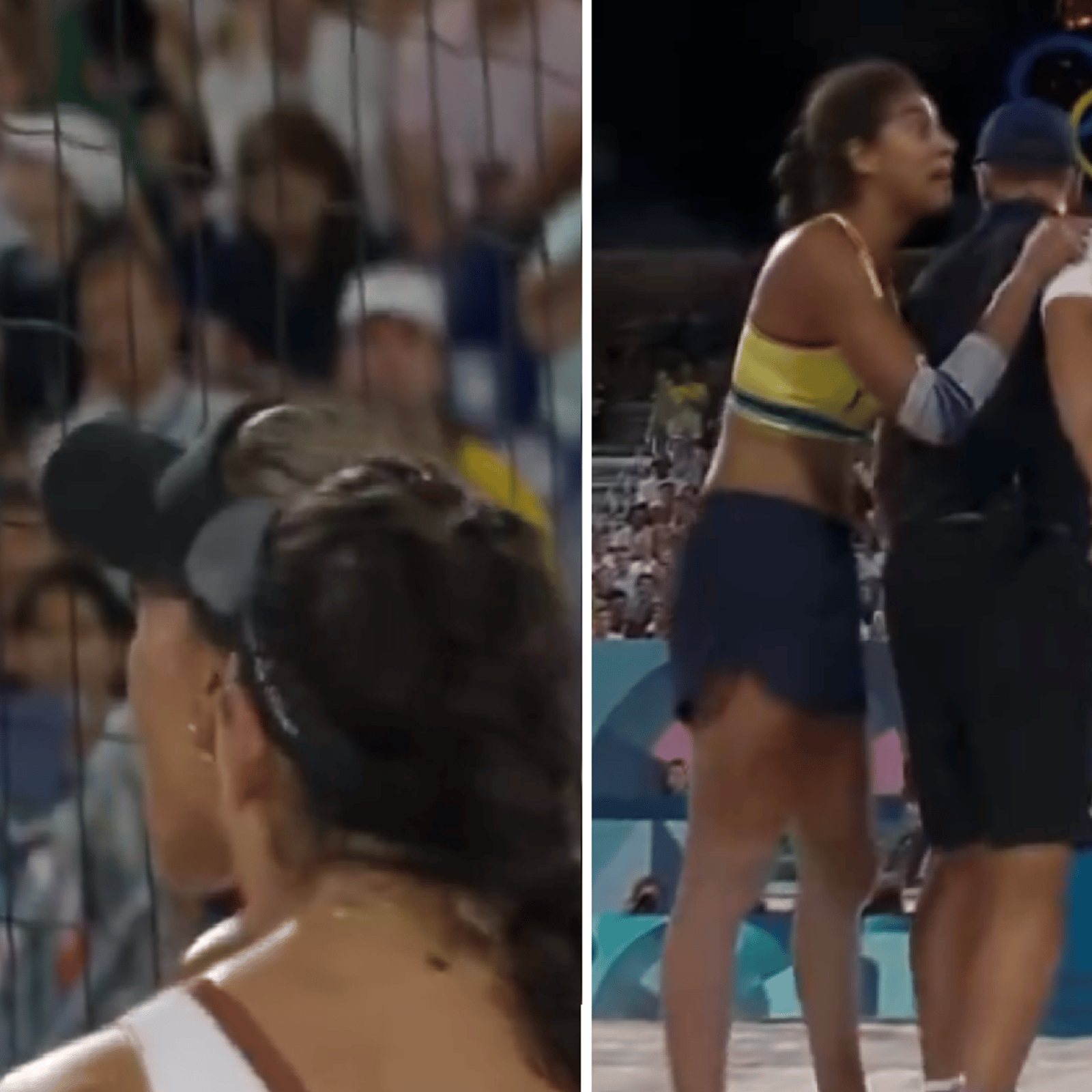 Une altercation éclate pendant la finale de volleyball entre le Canada et le Brésil