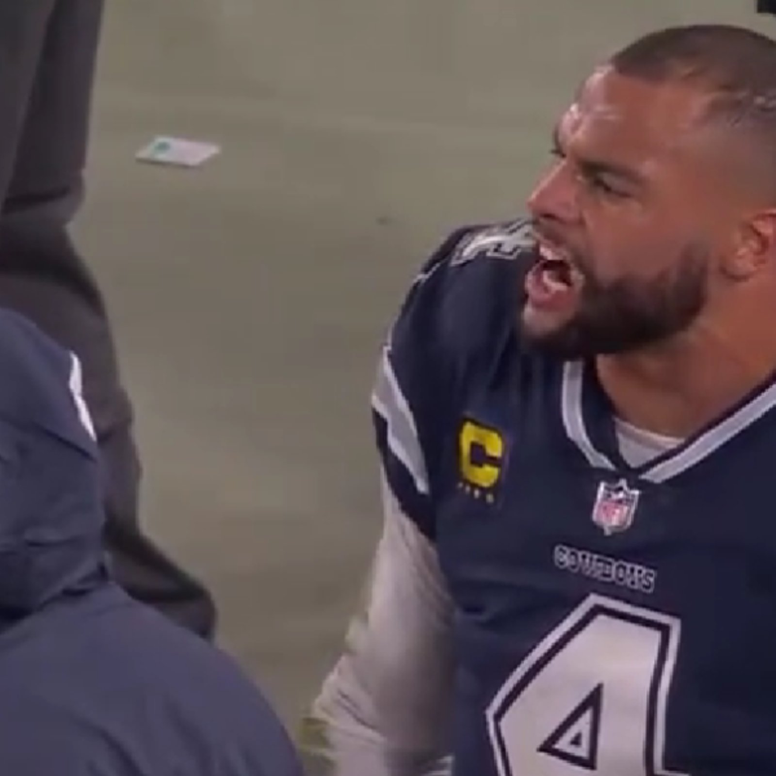 Dak Prescott EXPLODES at kicker Brett Maher 