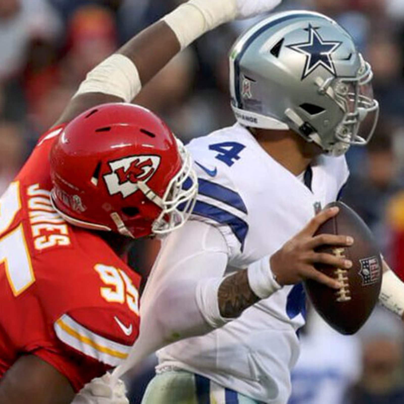 Chiefs DE Chris Jones calls out Cowboys QB Dak Prescott! 