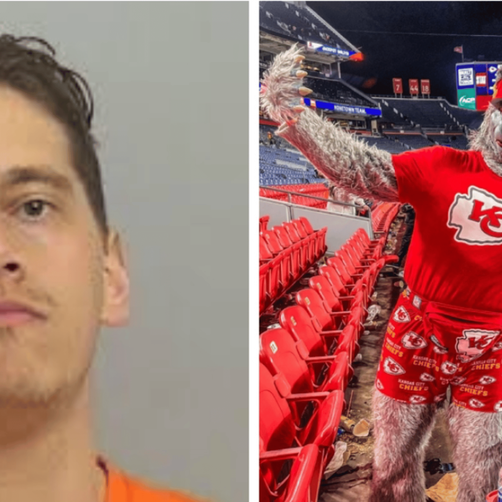 Kansas City Chiefs super fan arrested 