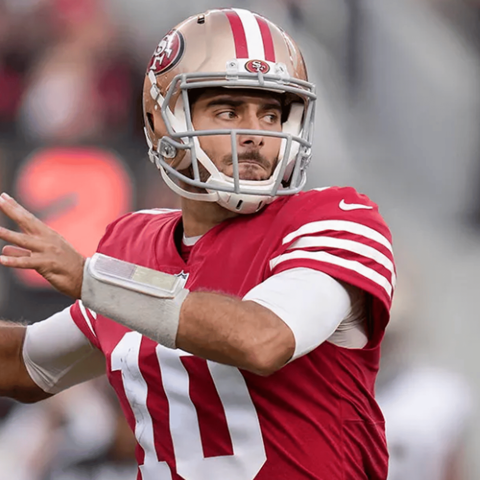 Jimmy Garoppolo officially has a new home! 