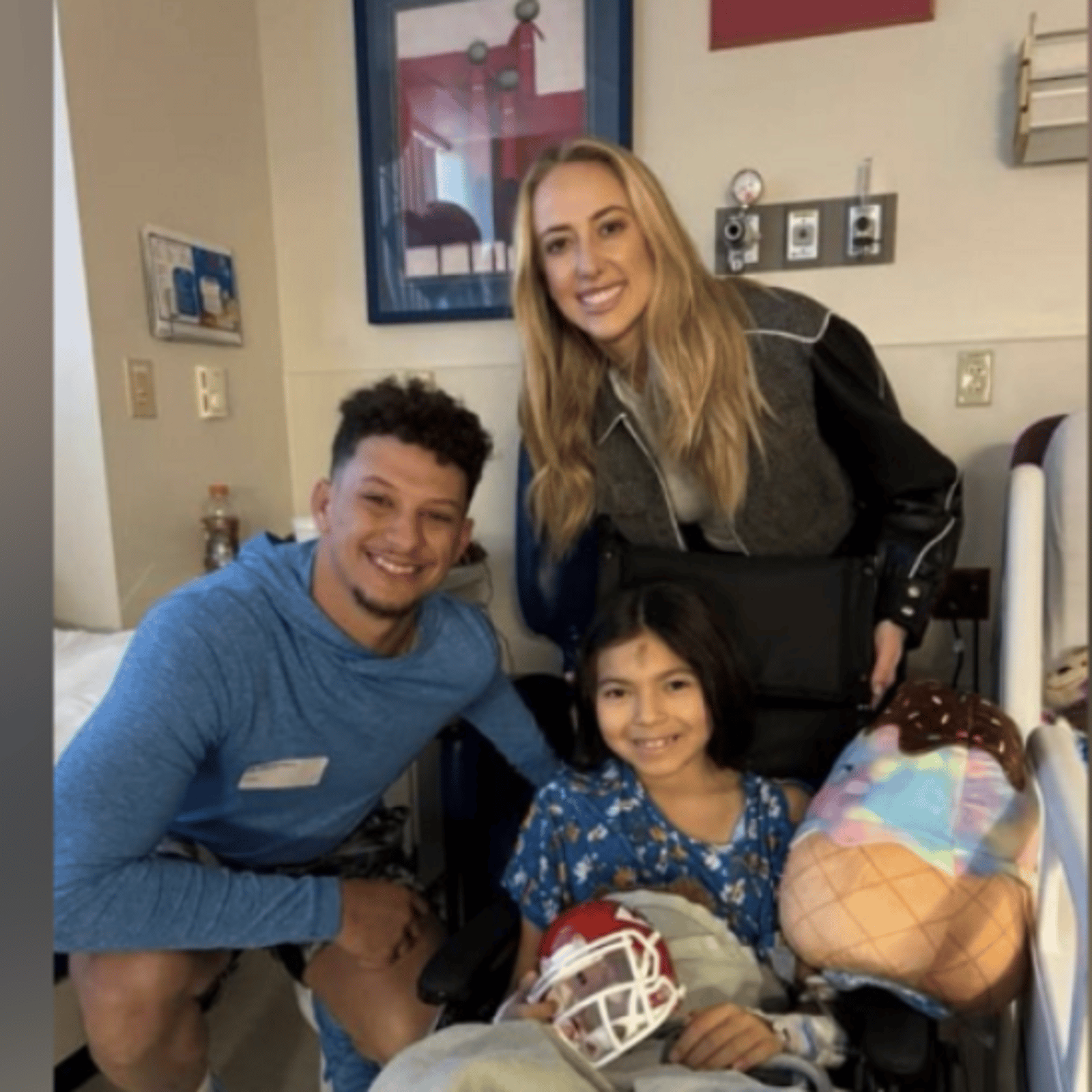 Unbelievably classy gesture from Patrick Mahomes towards shooting victims