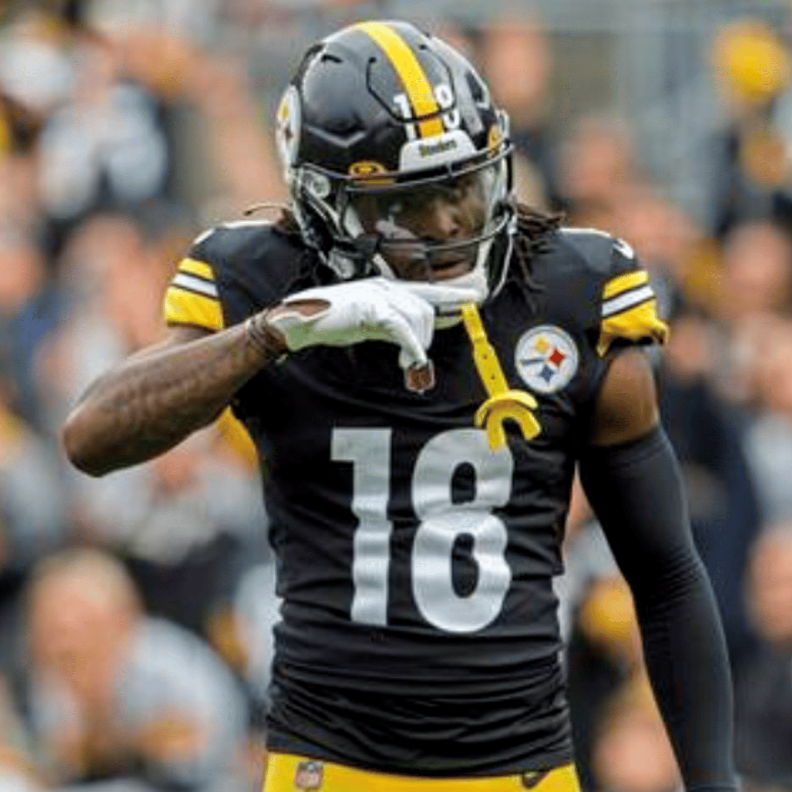 Steelers WR Diontae Johnson thrilled to be back 