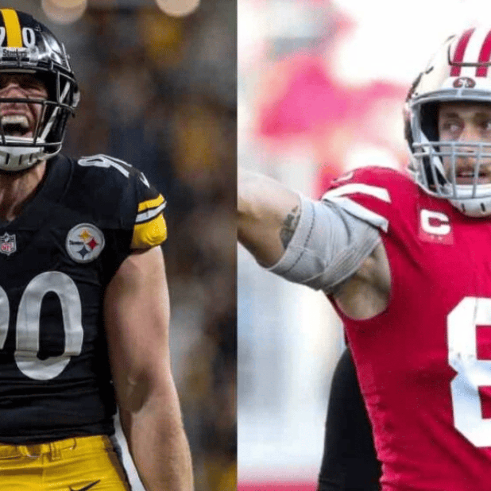 49ers' George Kittle threatens Steelers' T.J. Watt! 