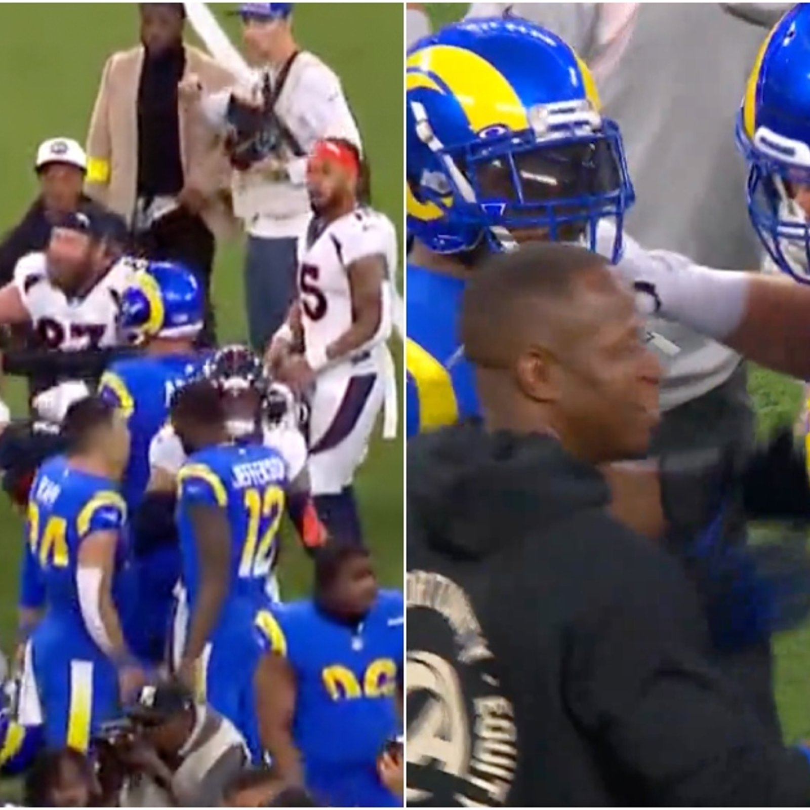 NFL punishes Broncos and Rams players for fight! 