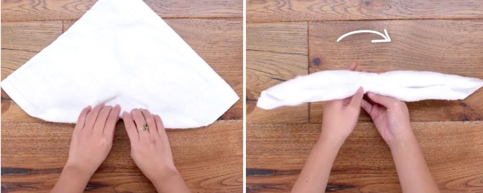 Comment fabriquer un adorable petit lapin avec une serviette en moins de 1 minute! 