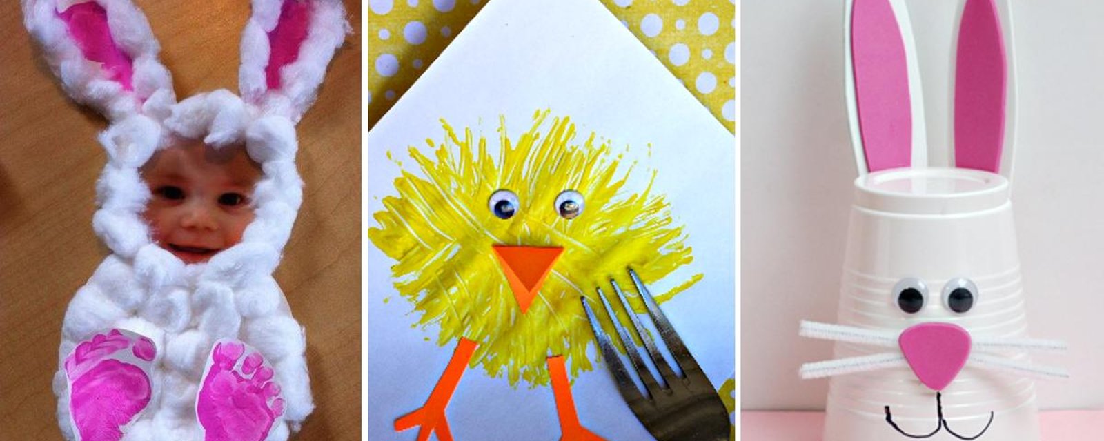 16 Adorables bricolages à faire avec les enfants, pour célébrer les Fêtes de Pâques! 