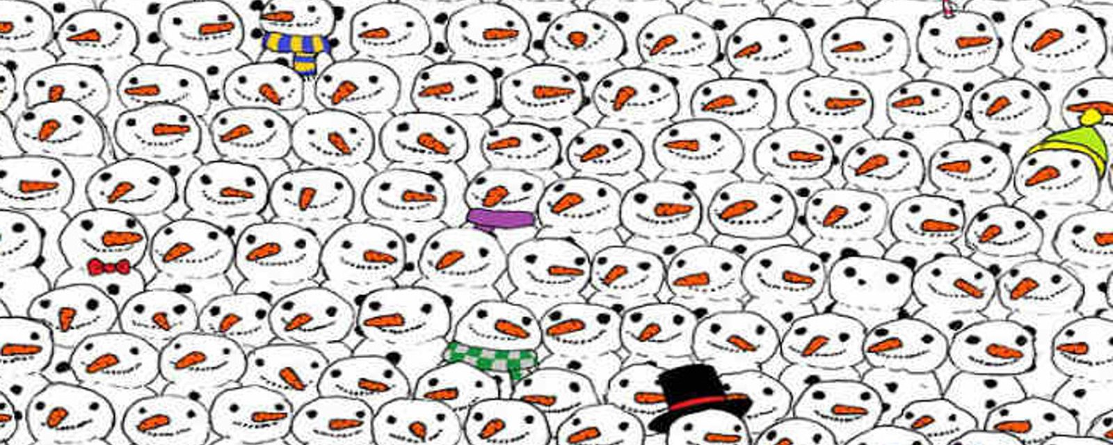 J'ai regardé cette image pendant des heures et je n'ai pu trouver le panda!! Pouvez-vous le voir? Trouvez-le en cliquant sur l'image! 