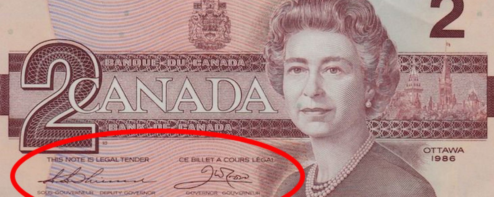 Avez-vous gardé des vieux billets de banque canadiens? Ce billet de 2 $ pourrait valoir 10 000 $!