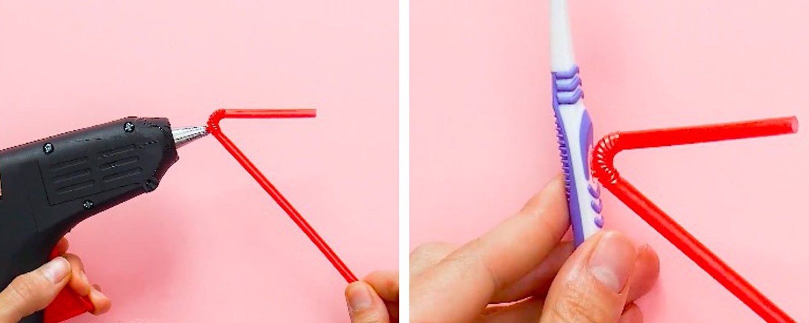 En collant une paille sur sa brosse à dents, elle réinvente cet accessoire indispensable à jamais! 