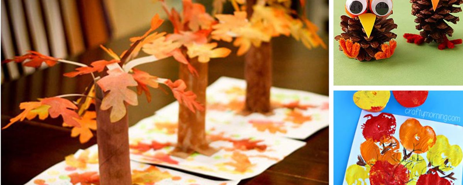 16 adorables bricolages à faire avec les enfants pour célébrer l'arrivée de l'automne! 