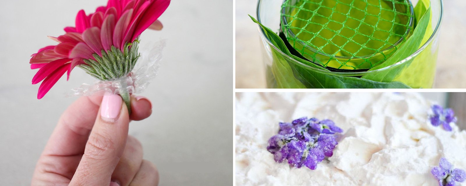 10 belles idées à réaliser avec des fleurs