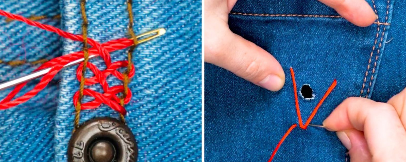 8 brillantes façons de réparer vos jeans pour les conserver encore plus longtemps! 