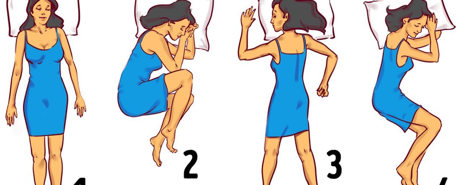 La position dans laquelle vous dormez en dit beaucoup sur votre personnalité 