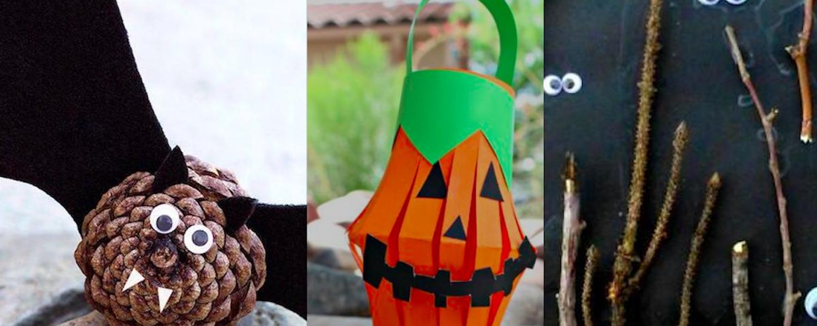 13  bricolages d’Halloween sans dégâts à faire avec les enfants