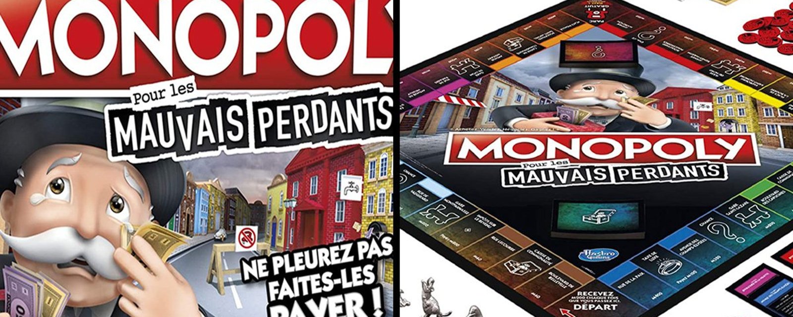 Une idée cadeau originale: le Monopoly pour mauvais perdants!