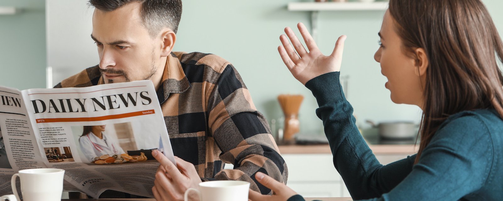 D'après la science,  les hommes ignorent leur conjointe 388 fois par année!