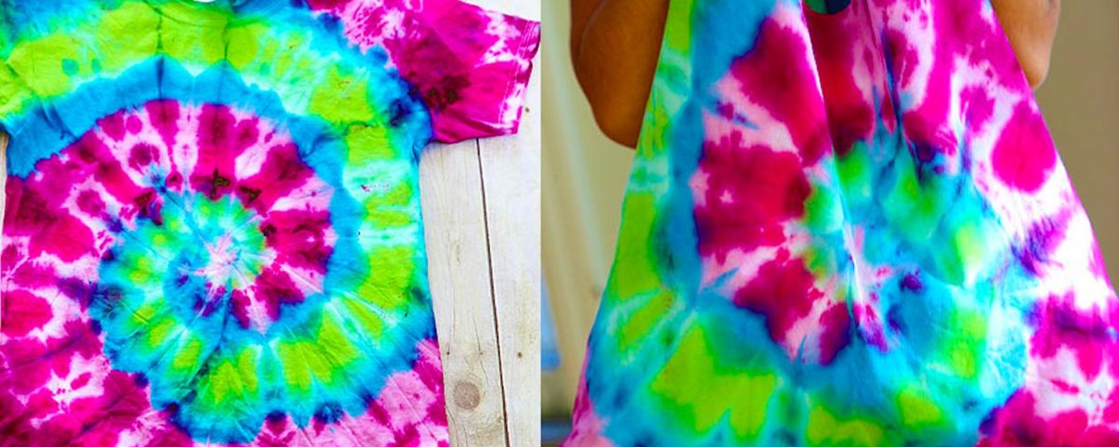 Comment faire un beau sac tie-dye pour l’été, avec un simple t-shirt