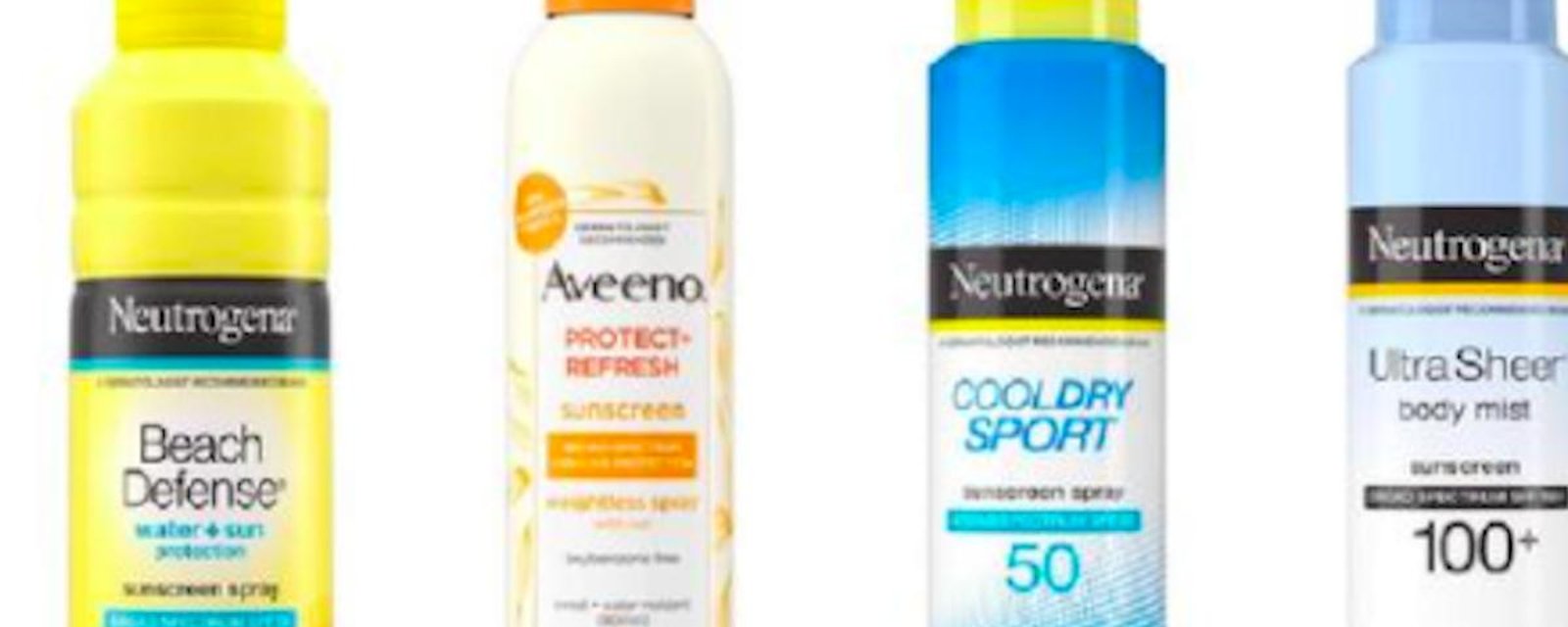 Rappel de crèmes solaires Neutrogena et Aveeno