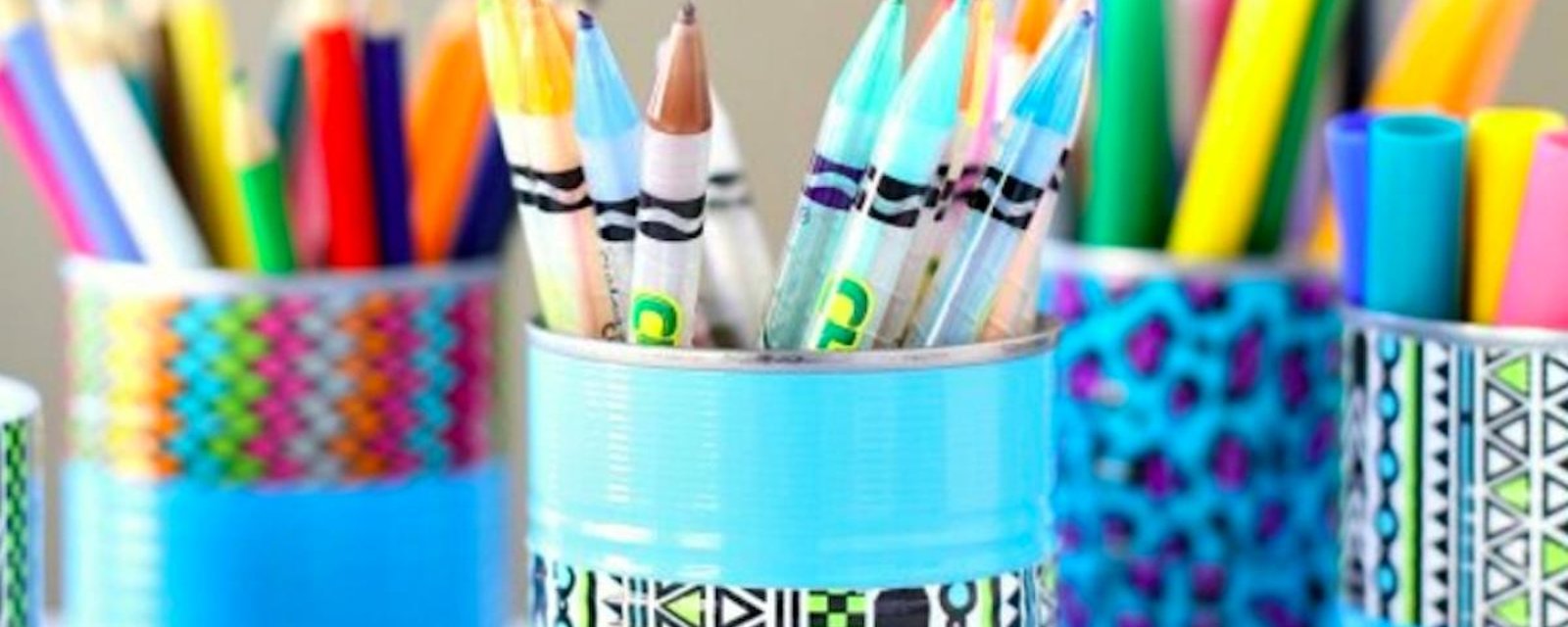 Des idées pour la rentrée: 25 pots à crayons DIY