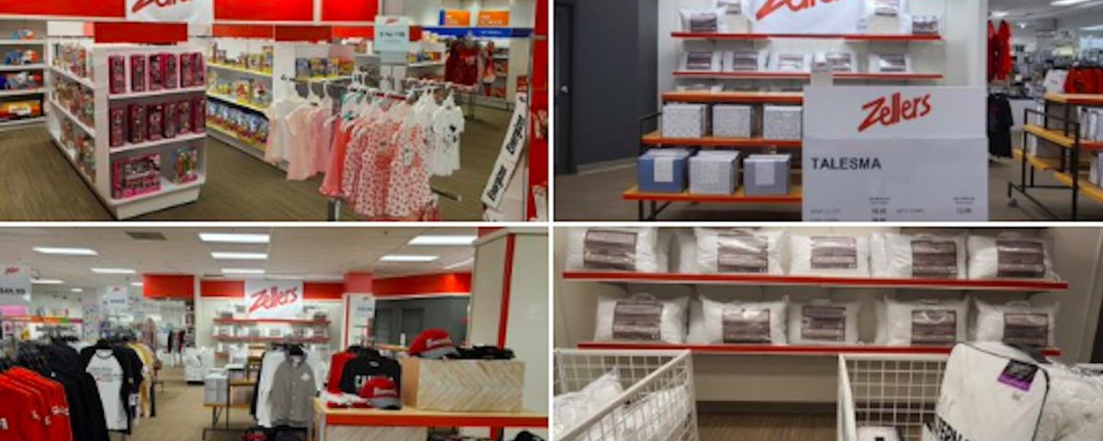 Avis aux nostalgiques: La Baie a ouvert une boutique Zellers pop-up dans une de ses succursales