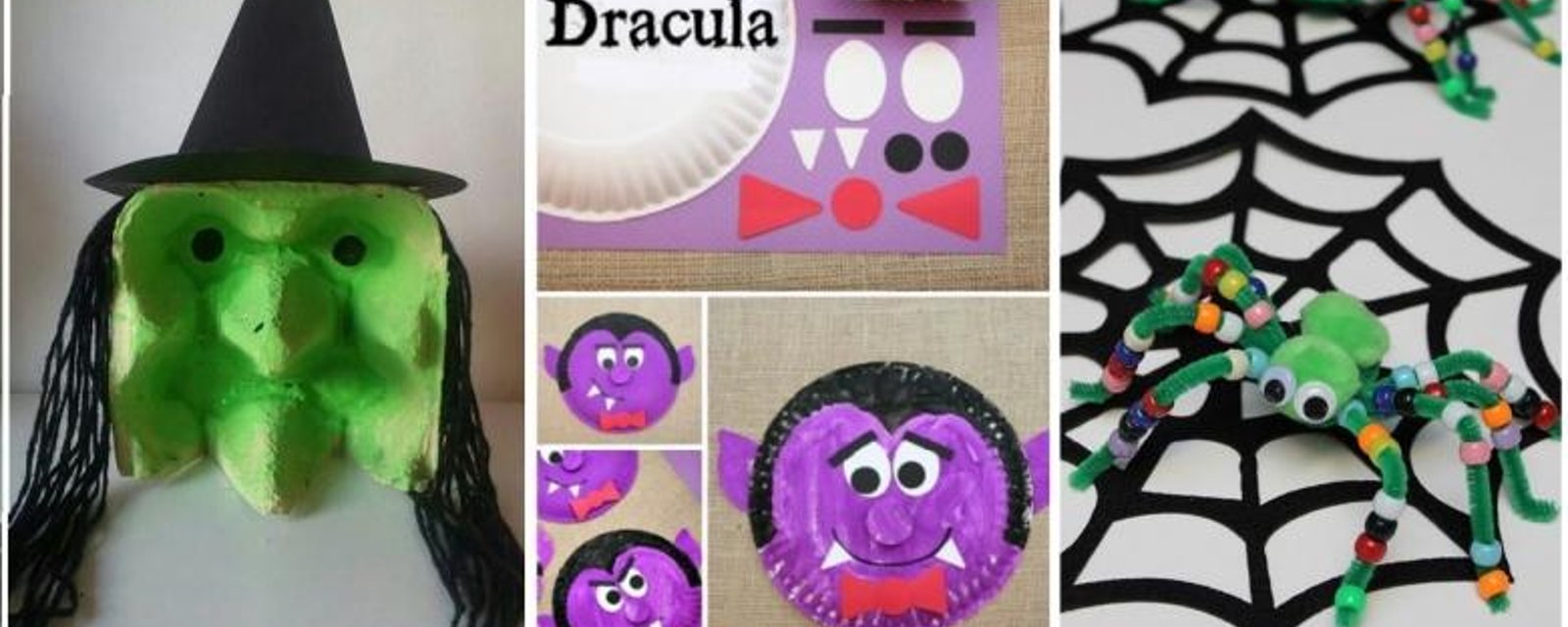 Voici 8 magnifiques bricolages à réaliser avec les enfants pour célébrer l'Halloween!!! 