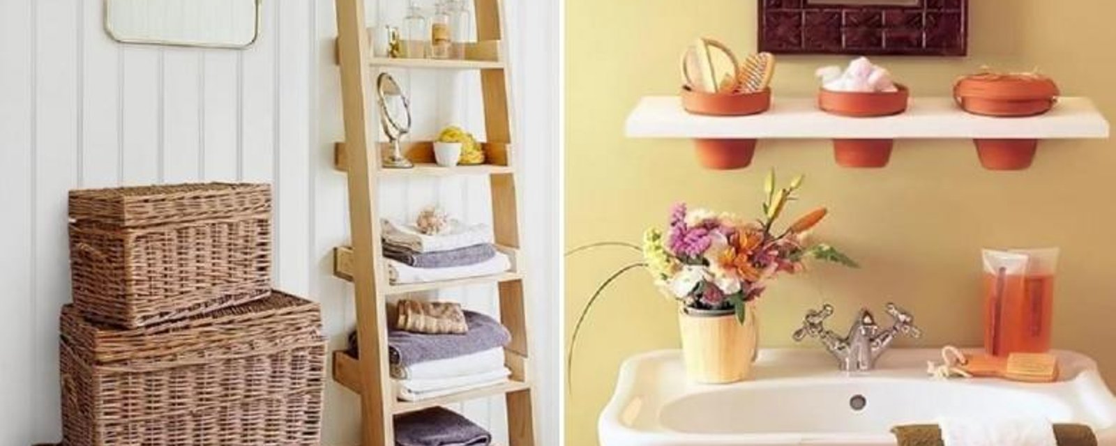 Voici 8 petites astuces pour rendre votre salle de bain.... Presque parfaite! 