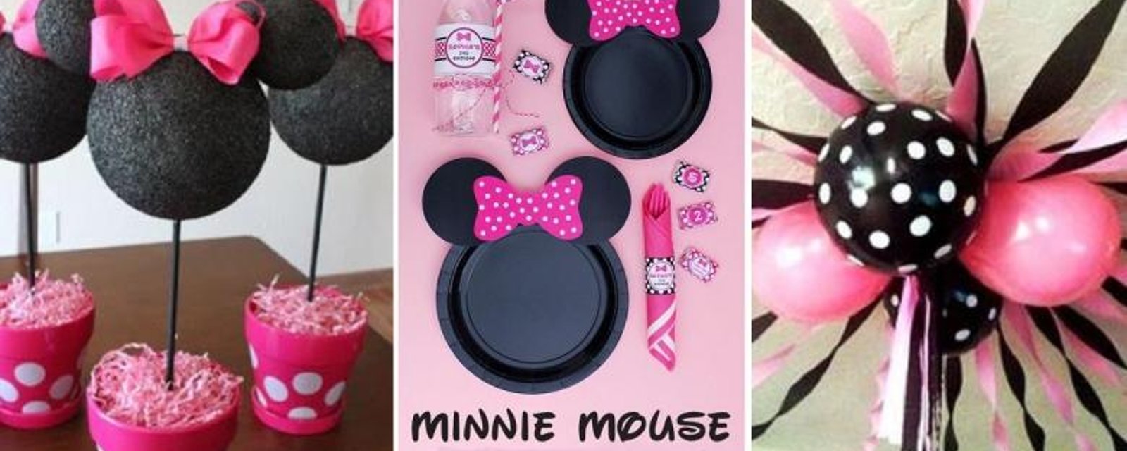 35 SUPER IDÉES pour faire la plus belle fête sur le thème de Minnie Mouse! 