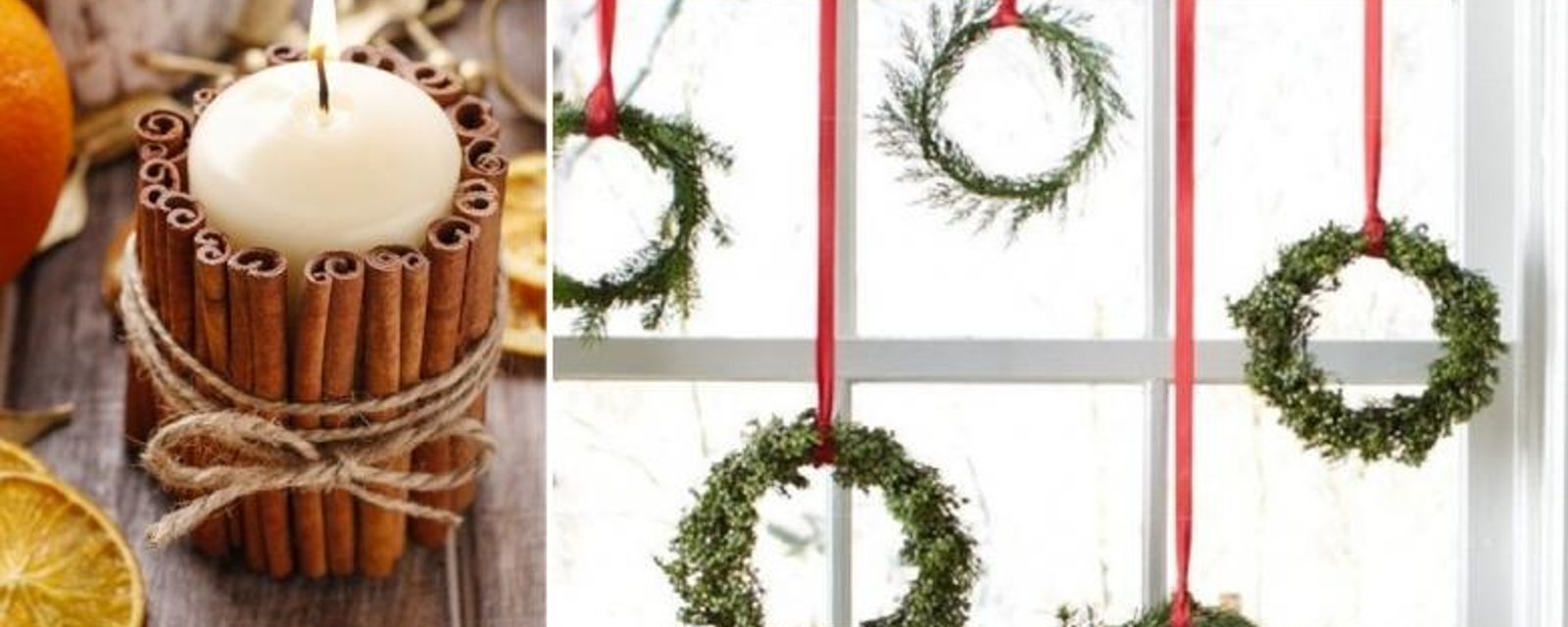 15 idées créatives de décorations de Noël pour petits appartements