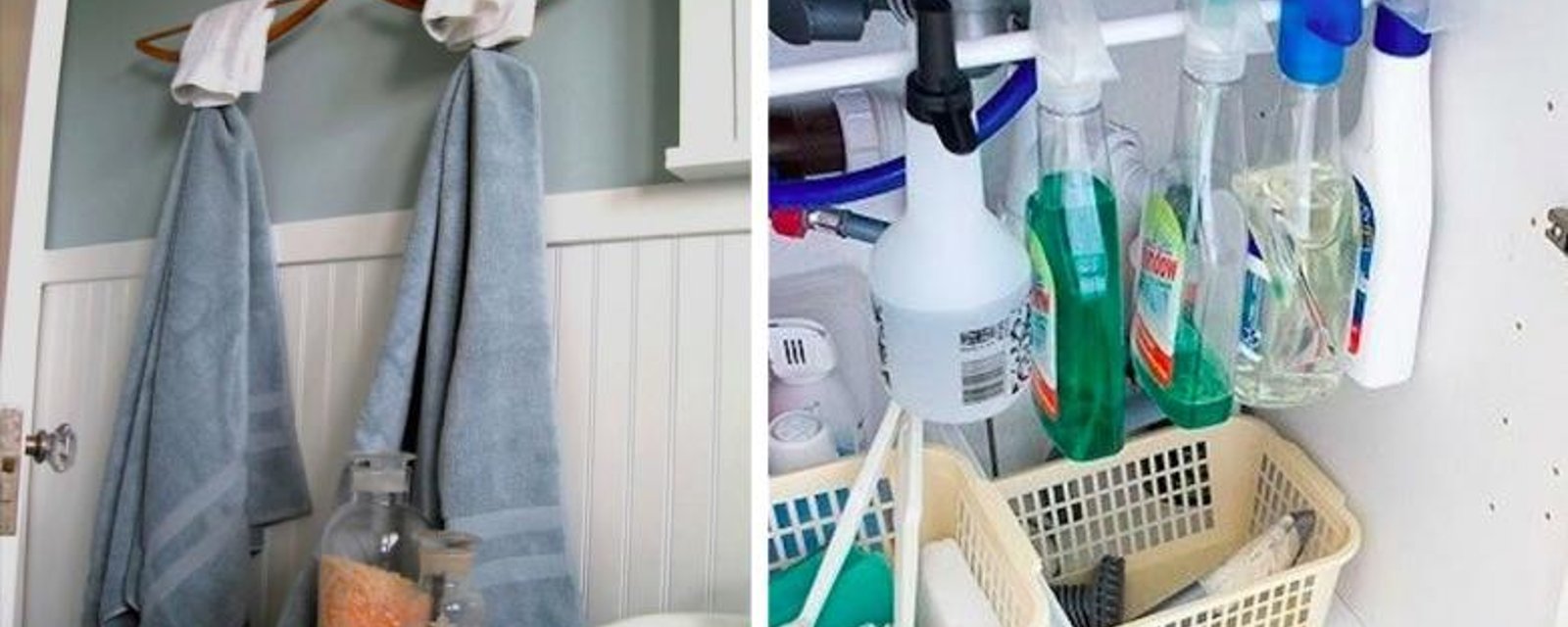 17 astuces de rangement conçues spécialement pour les petites salles de bain!