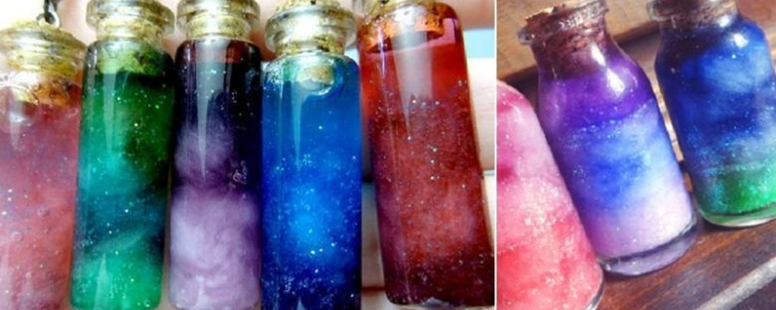 Comment bricoler un galaxie en bouteille!