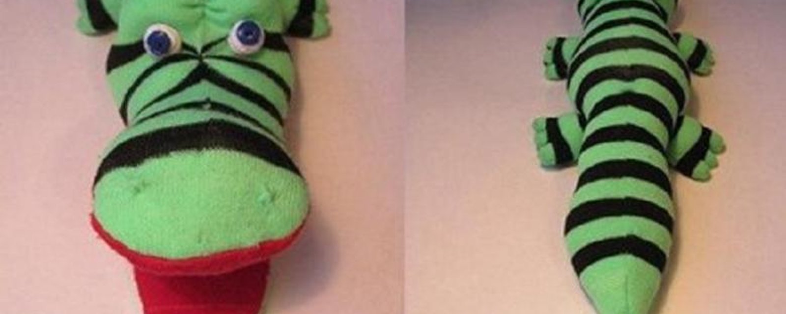 Comment fabriquer une peluche crocodile! 