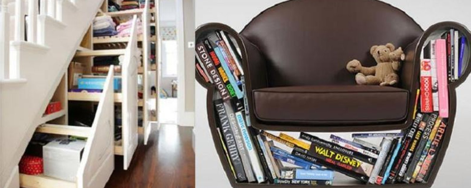 25 idées de rangement incroyablement ingénieuses! 