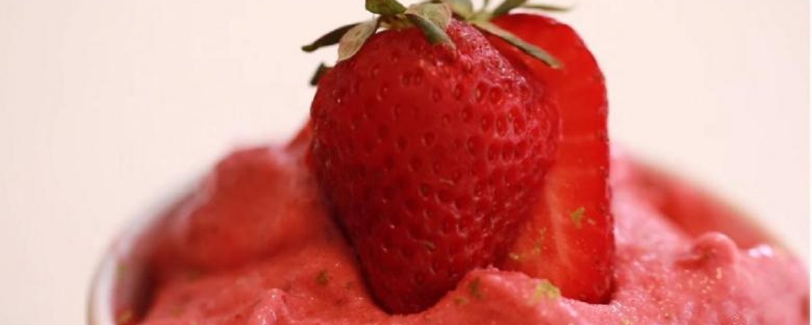 Recette de sorbet maison prêt en 5 minutes! 