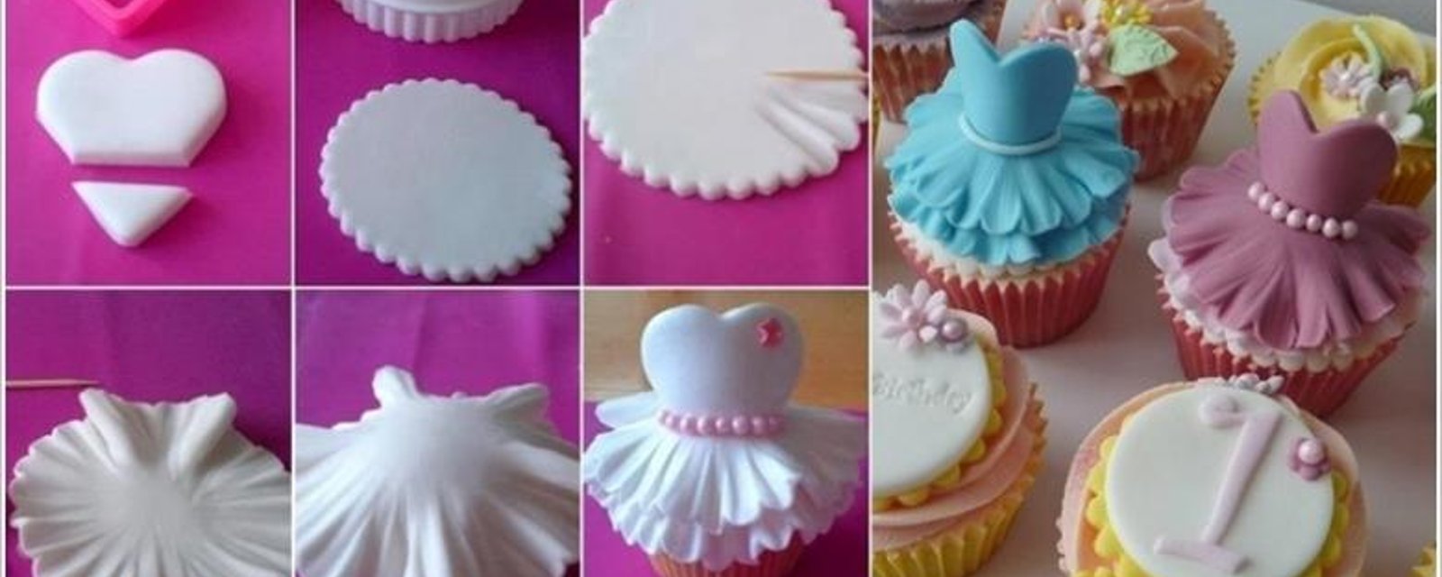 Comment faire des cupcakes ballerine!