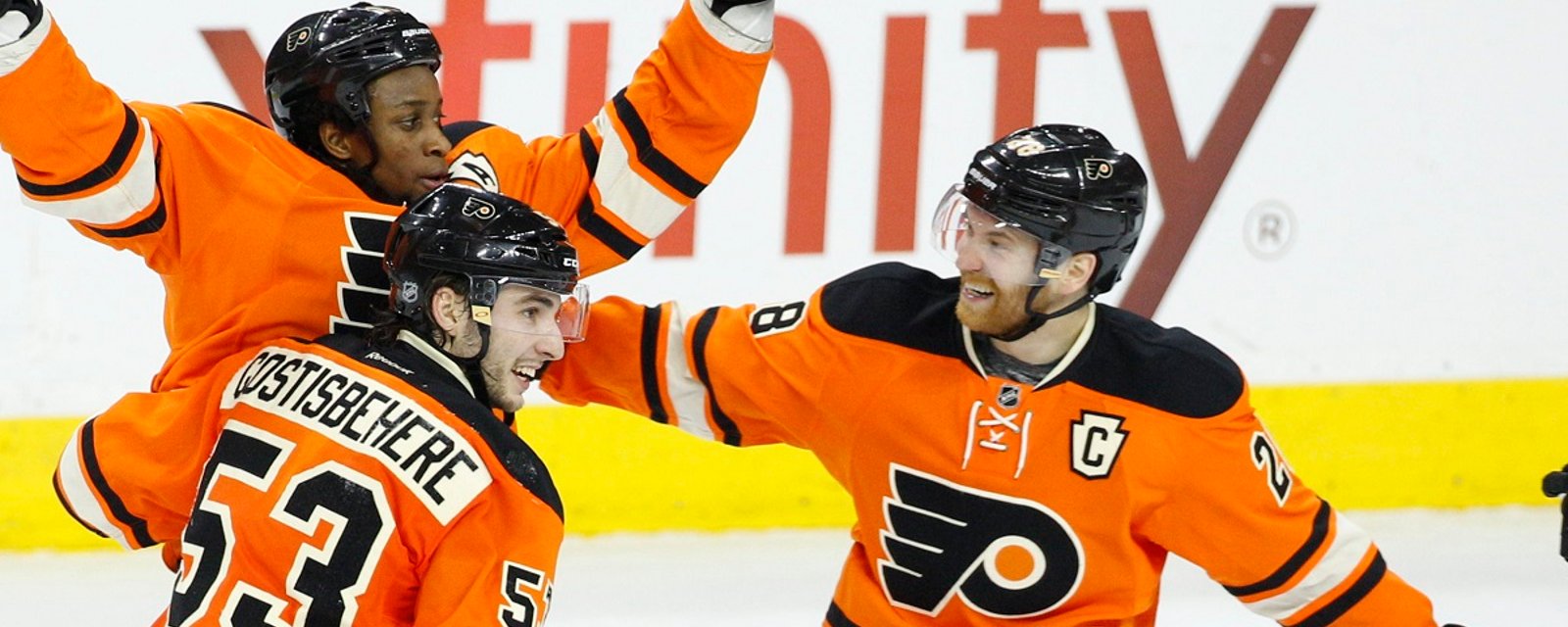 Difficile pour Claude Giroux aujourd'hui!
