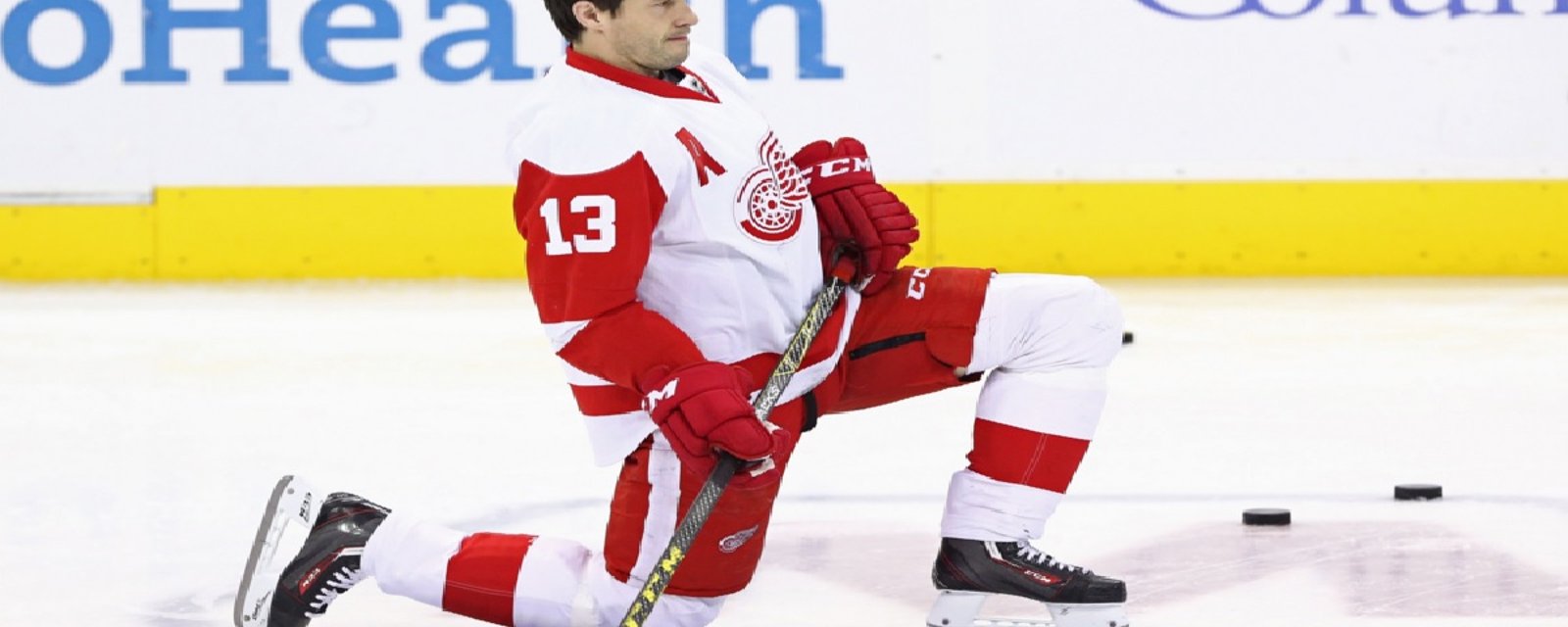 Pavel Datsyuk se vide le coeur!