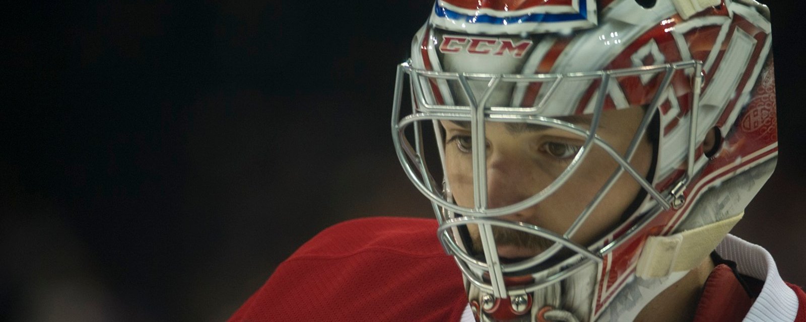 Jaroslav Spacek lance une petite pointe à Carey Price.