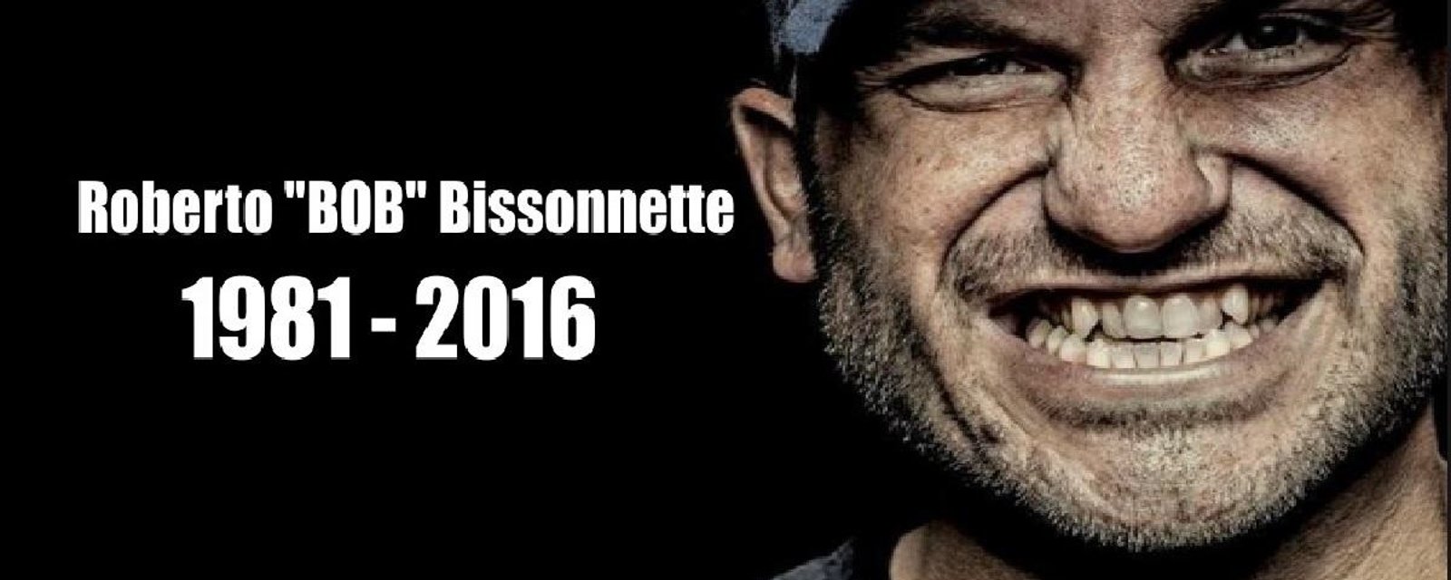 Un dernier adieu spécial pour la famille de Bob Bissonnette