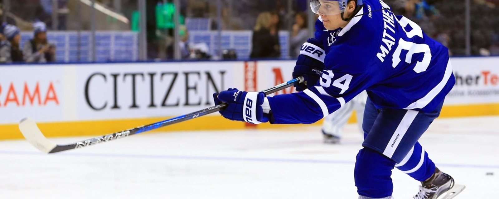 Auston Matthews vit ses premières difficultés dans la LNH!