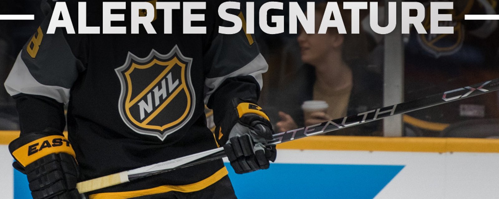 Signature de contrat stratégique dans la LNH!