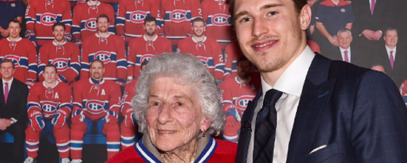 Surprise mémorable pour la partisane de 91 ans!