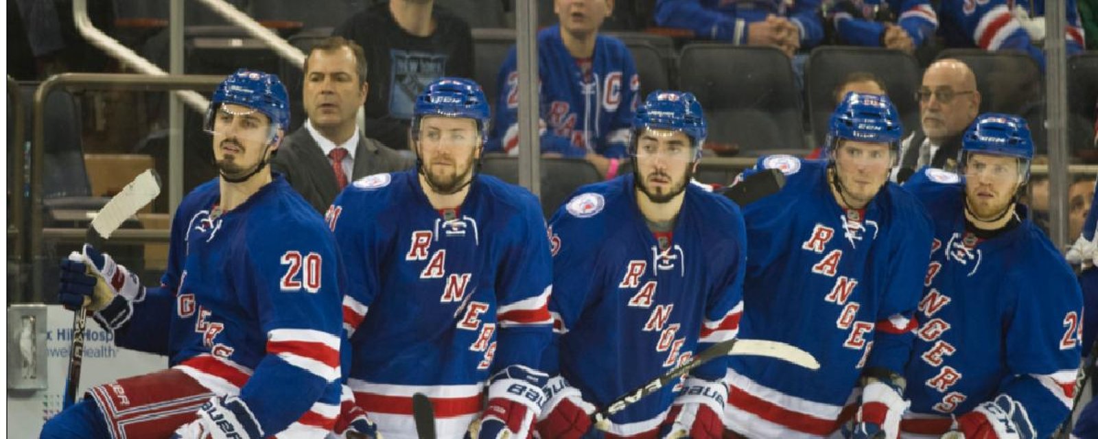 Le moral est à zéro chez les Rangers!