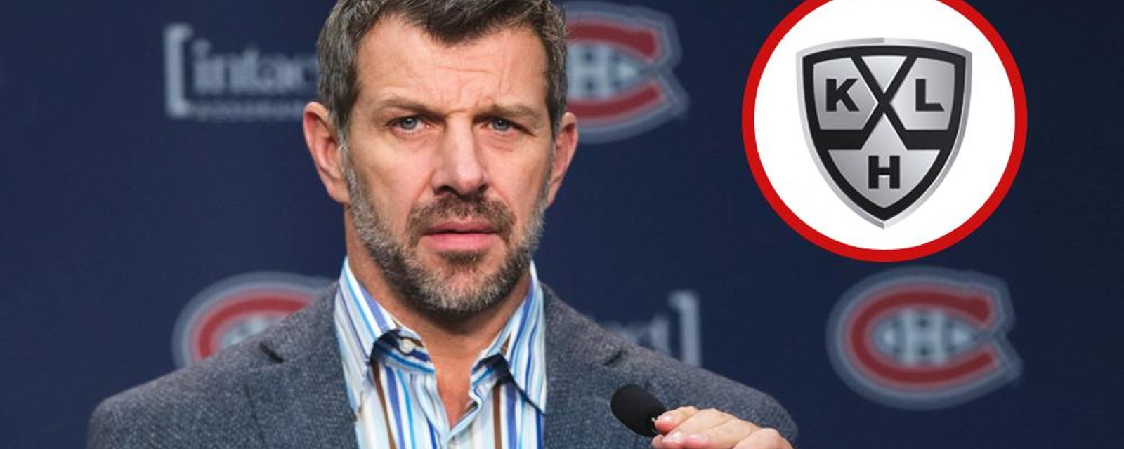 Marc Bergevin met la main sur un joueur de la KHL!