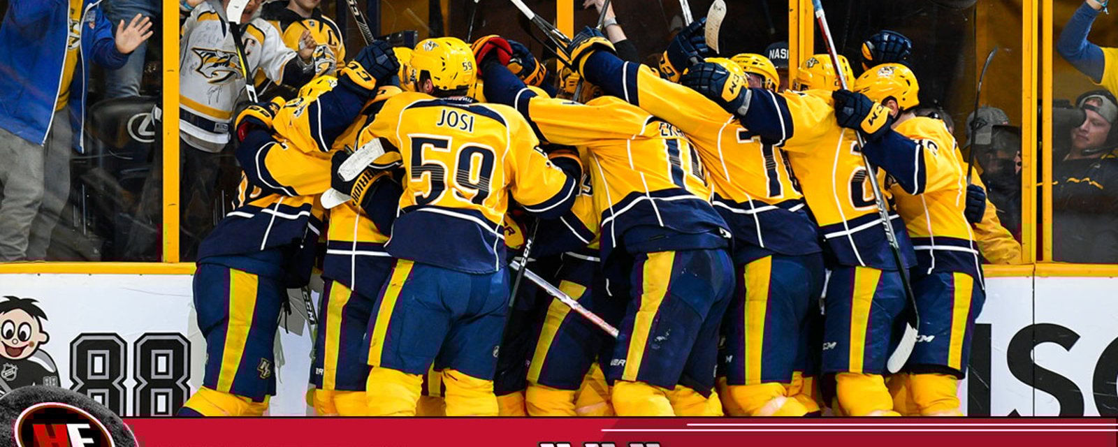 La folie du hockey s'empare des politiciens de Nashville!