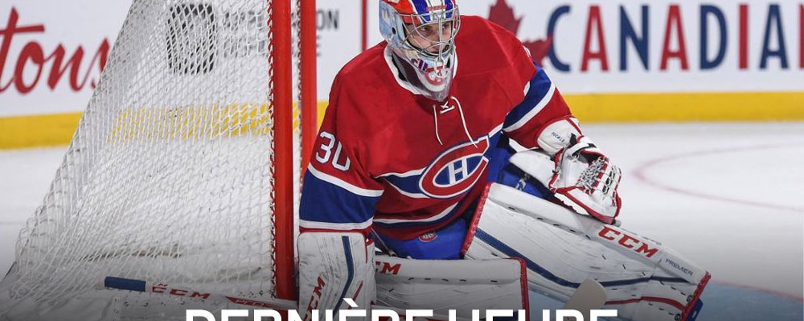 DERNIÈRE HEURE: Une autre mauvaise nouvelle pour Zachary Fucale
