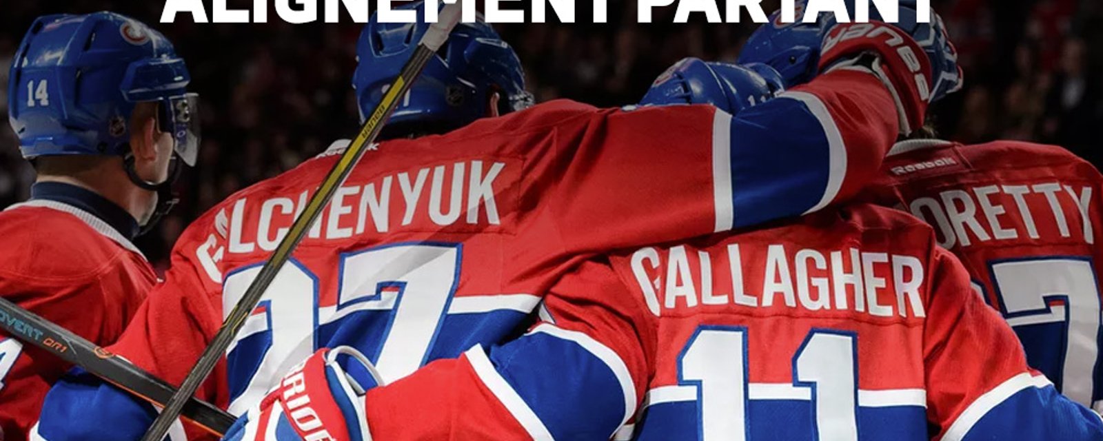 Voici les trios du Canadien pour le match de ce soir!