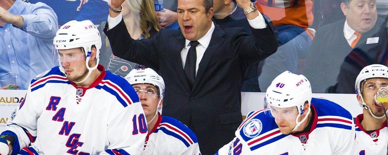 À quelques heures du match face au Canadien, Alain Vigneault envoie une grosse flèche à ses patrons!